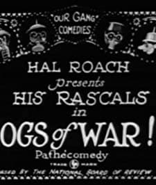 Dogs Of War (1923) afişi