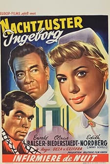 Nachtschwester ıngeborg (1958) afişi