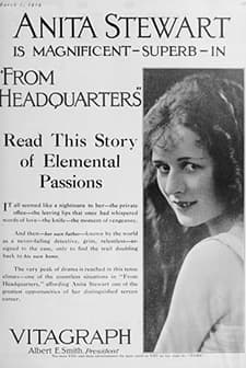 From Headquarters (1915) afişi