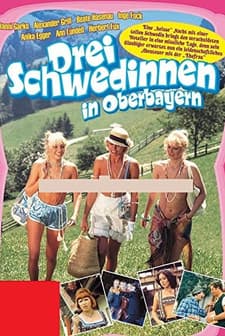 Drei Schwedinnen In Oberbayern (1977) afişi