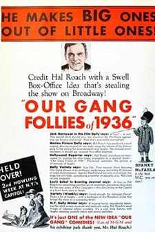 Our Gang Follies Of 1936 (1935) afişi