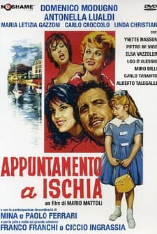 Appuntamento A ıschia (1961) afişi
