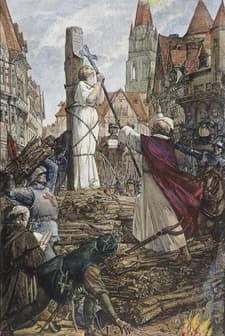 Exécution de Jeanne d'Arc (1898) afişi
