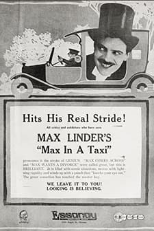 Max In A Taxi (1917) afişi