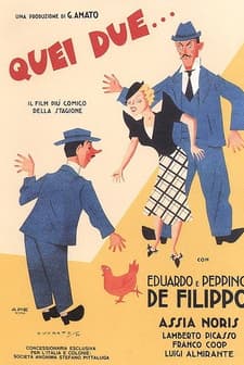Quei Due (1935) afişi