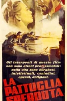 La Pattuglia Sperduta (1954) afişi