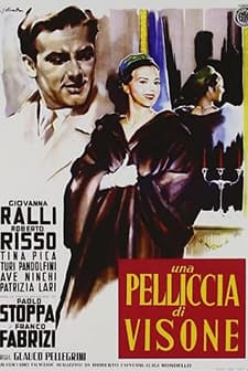 Una pelliccia di visone (1957) afişi