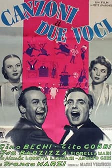 Canzoni A Due Voci (1953) afişi