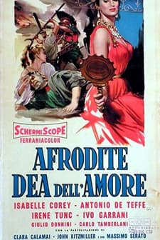 Afrodite, Dea Dell'amore (1958) afişi