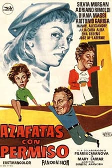 Azafatas Con Permiso (1959) afişi