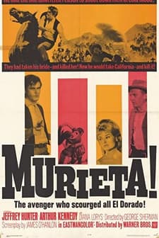 Joaquín Murrieta (1965) afişi
