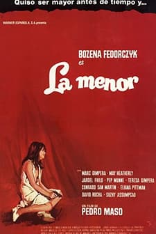 La Menor (1976) afişi
