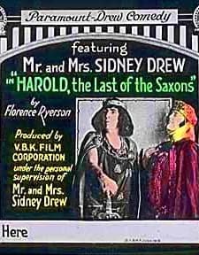 Harold, The Last Of The Saxons (1919) afişi