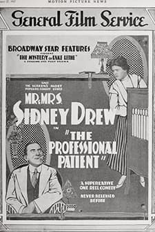 The Professional Patient (1917) afişi