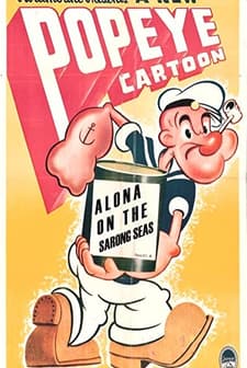 Alona On The Sarong Seas (1942) afişi