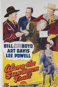 Along The Sundown Trail (1942) afişi