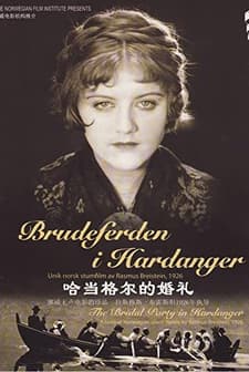 Brudeferden I Hardanger (1926) afişi