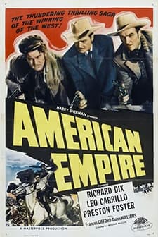 American Empire (1942) afişi