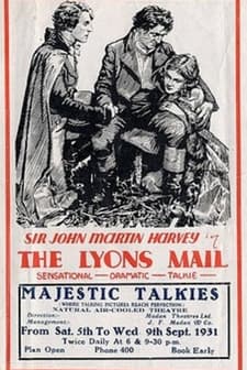The Lyons Mail (1931) afişi