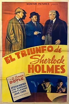 The Triumph Of Sherlock Holmes (1935) afişi