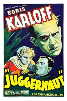 Juggernaut (1936) afişi