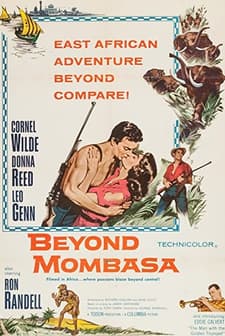 Beyond Mombasa (1956) afişi