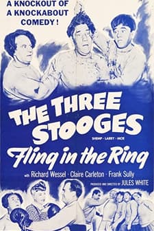 Fling In The Ring (1955) afişi