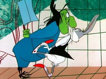 Broom-stick Bunny fotoğrafı