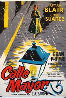 Calle Mayor (1956) afişi
