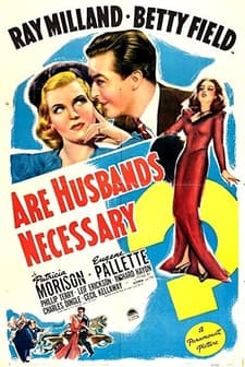 Are Husbands Necessary? (1942) afişi