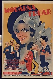 Modärna Fruar (1932) afişi