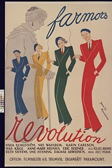 Farmors Revolution (1933) afişi
