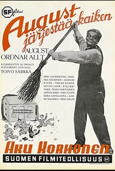 August Järjestää Kaiken (1942) afişi