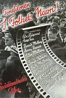 ı Folkets Navn (1938) afişi