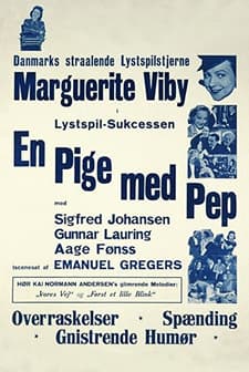 En Pige Med Pep (1940) afişi