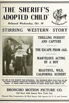 The Sheriff's Adopted Child (1912) afişi