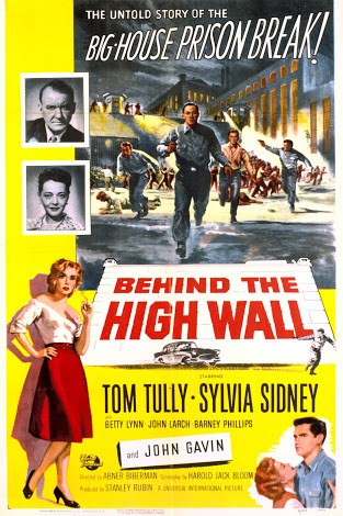 Behind The High Wall (1956) afişi