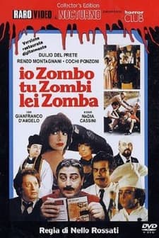 Io zombo, tu zombi, lei zomba (1983) afişi