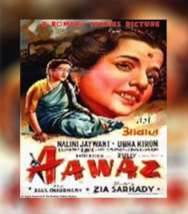 Awaaz (1942) afişi