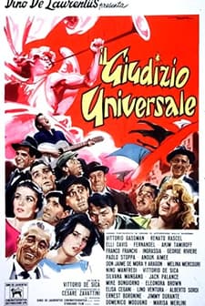ıl Giudizio Universale (1961) afişi