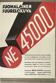 Ne 45000 (1933) afişi