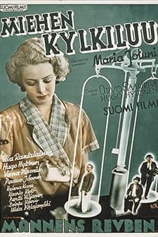 Miehen Kylkiluu (1937) afişi