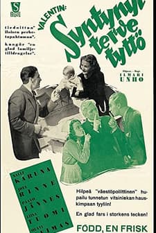 Syntynyt Terve Tyttö (1943) afişi