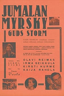 Jumalan Myrsky (1940) afişi