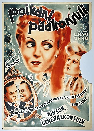 Poikani Pääkonsuli (1940) afişi