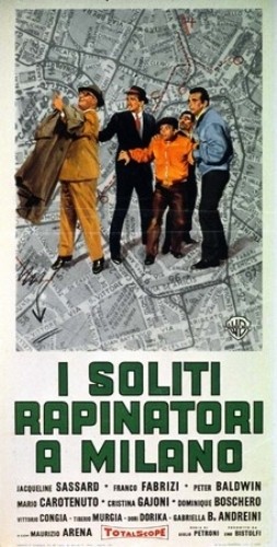 I Soliti Rapinatori A Milano (1963) afişi