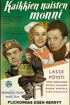 Kaikkien Naisten Monni (1952) afişi