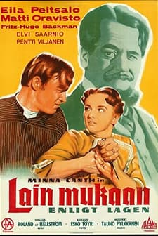 Lain Mukaan (1956) afişi