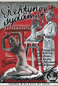 Erehtyneet Sydämet (1944) afişi