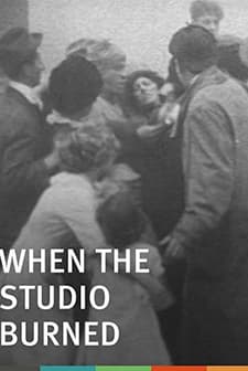 When The Studio Burned (1913) afişi